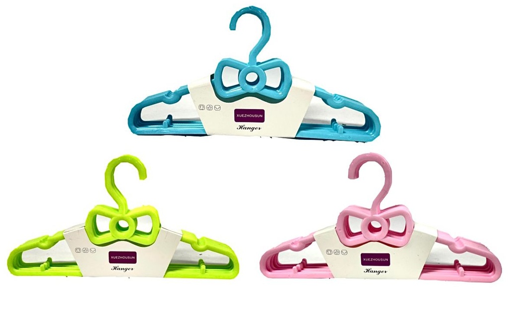 Gancho bebe color pastel x5 