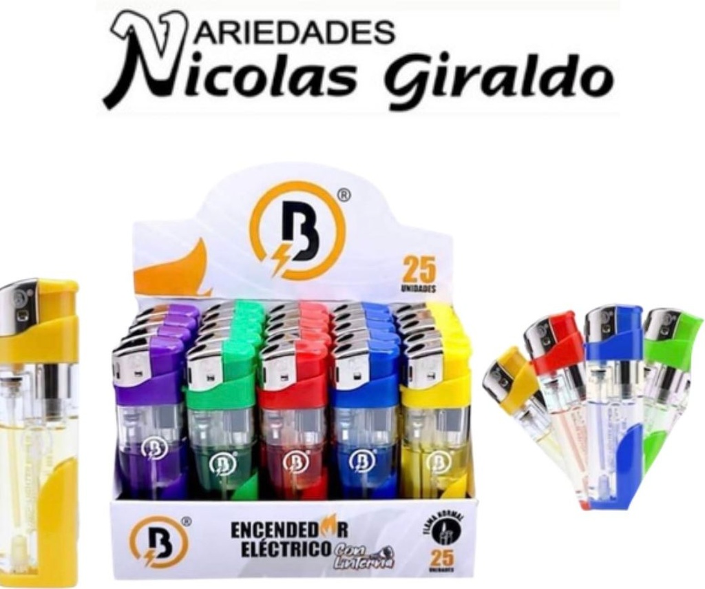 Candela martillo x25 bengala