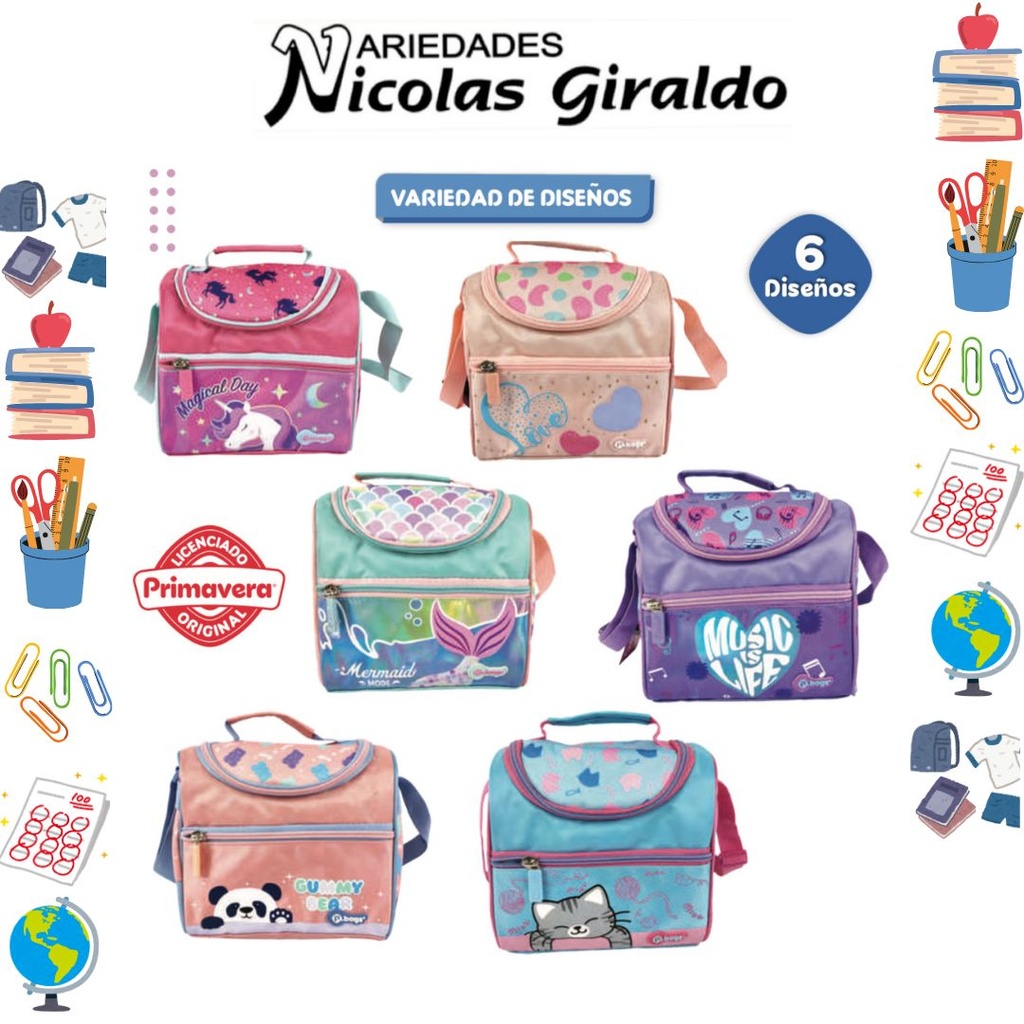 Lonchera primavera premium super niña