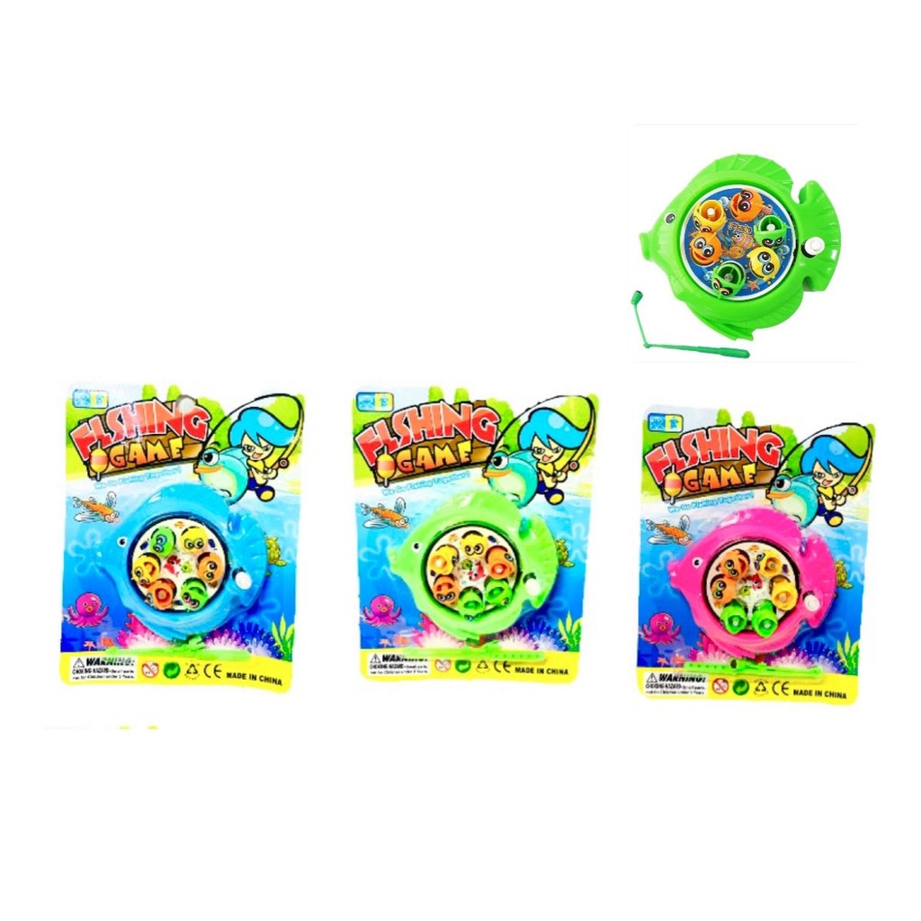 Pesca milagrosa pez carton pequeña 