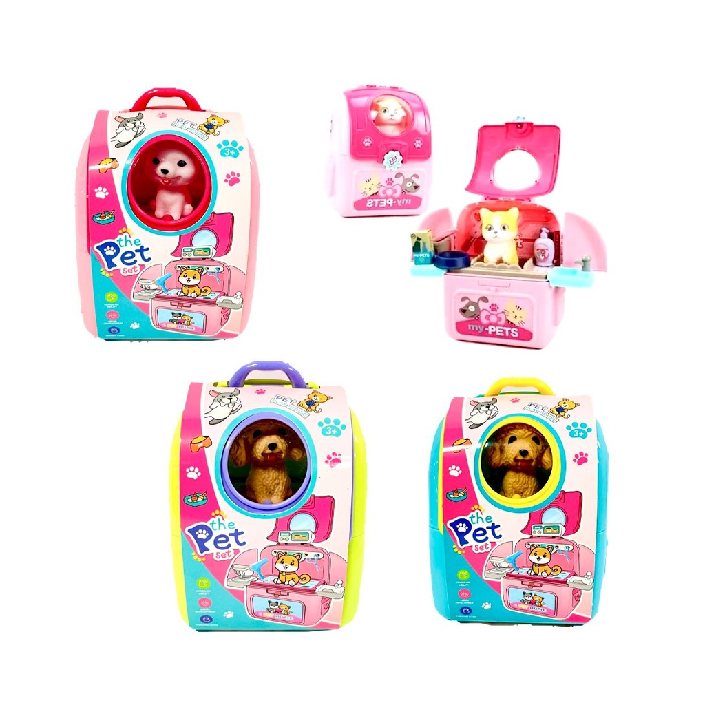 Set infantil veterinario maleta