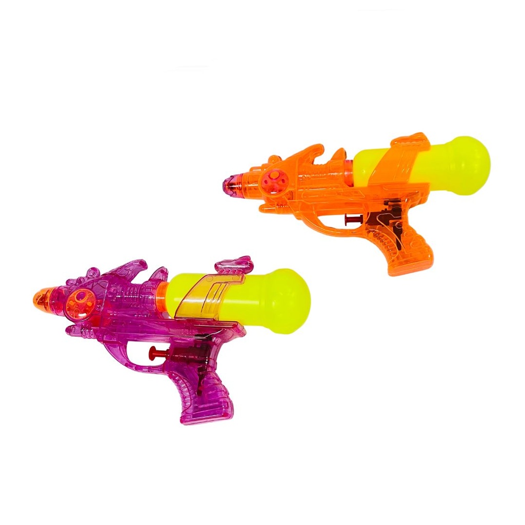 Juego lanza agua mediana traslucida