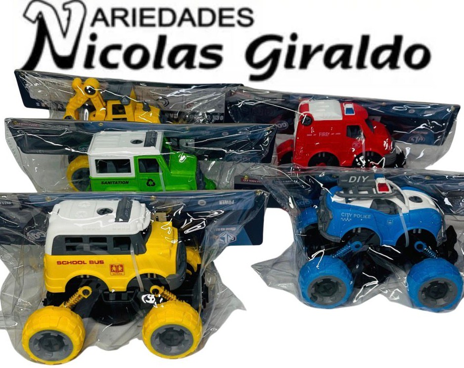 Carro llanton con amortiguacion surtido