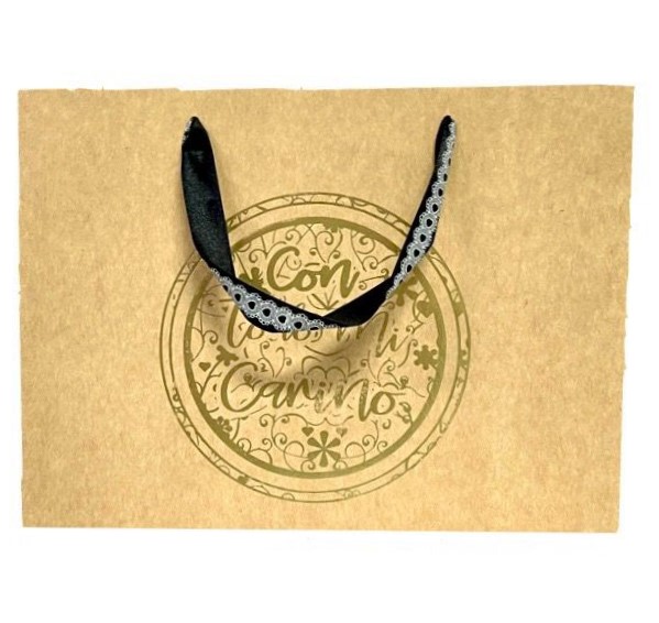 Bolsa regalo cariñito mediana horizontal estampada PQT X12