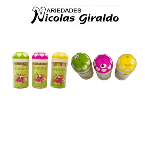 Palillero sencillo tarro x3  