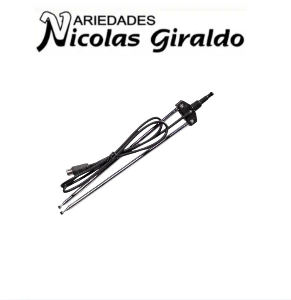 Antena tv sencilla conejo