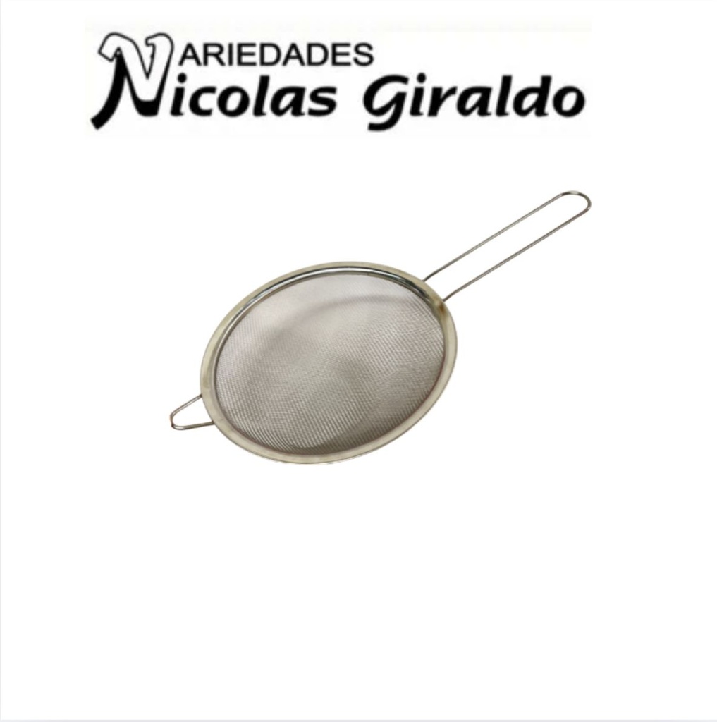 Colador metal mediano #18 