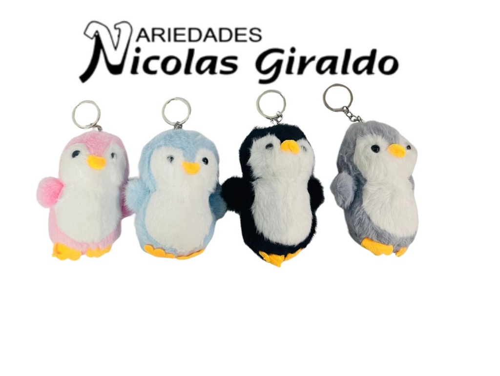 Peluche llavero pinguino pequeño 