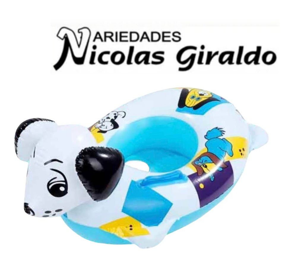 Flotador lancha perro