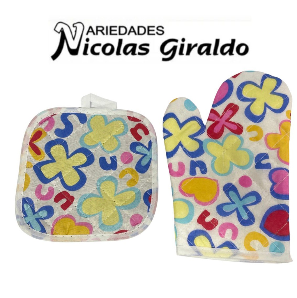 Guante coje ollas X2 