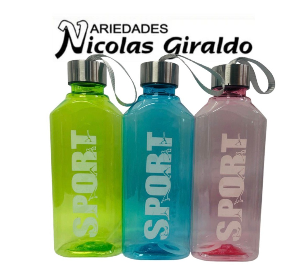 Termo importado sport cuadrado tapa metal