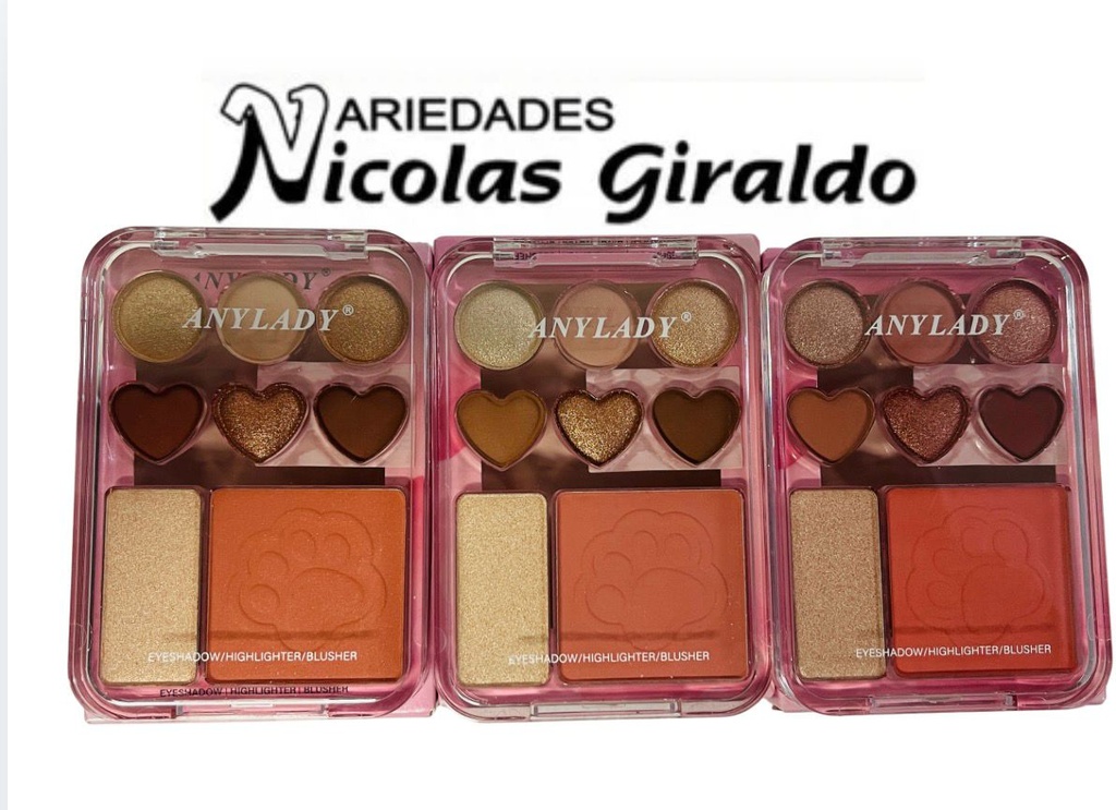 Sombra dama palette 8 tonos (AN1452)    