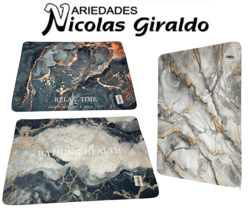 Tapete piso estampado 