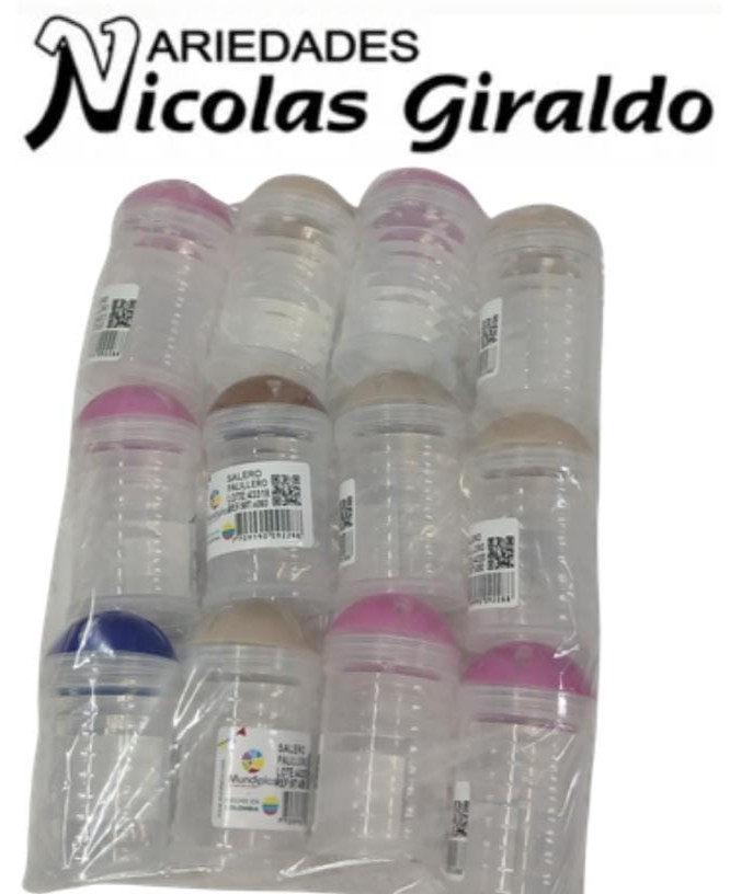 Salero palillero mundiplas pqt x12