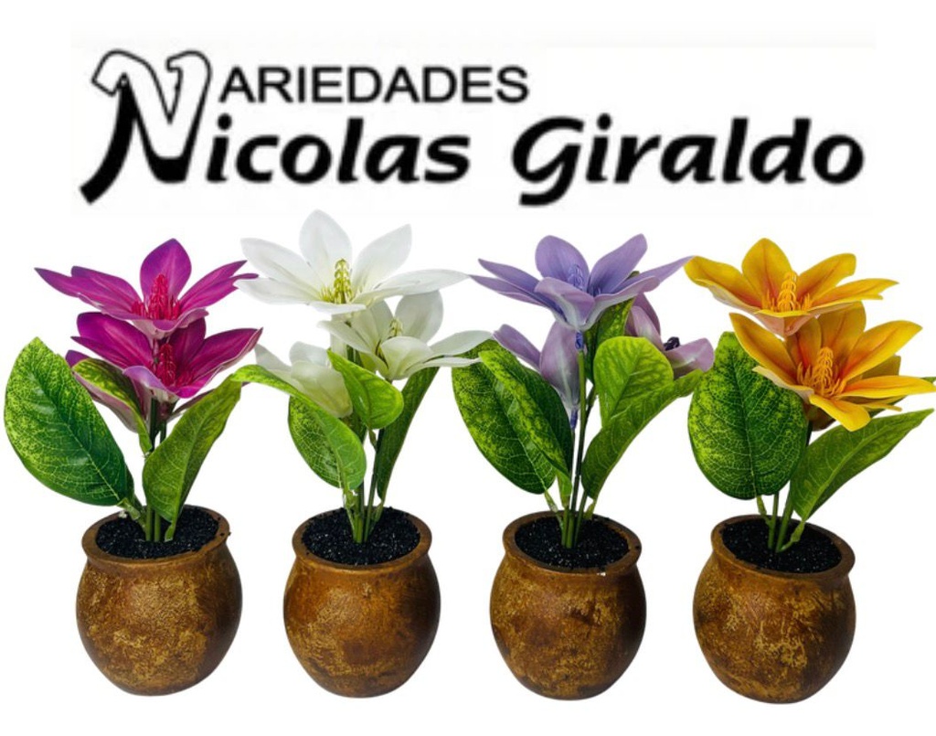 Matera fina flor artificial CJX6