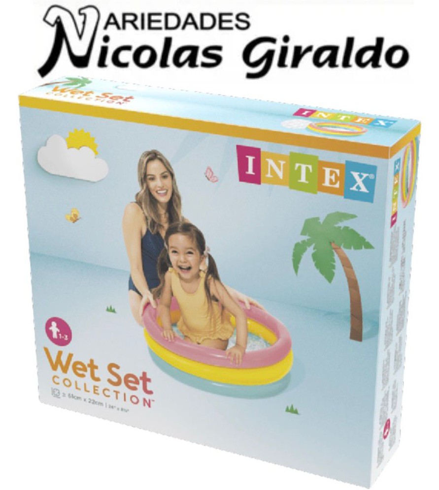 Piscina inflable intex mini  61m x22cm  
