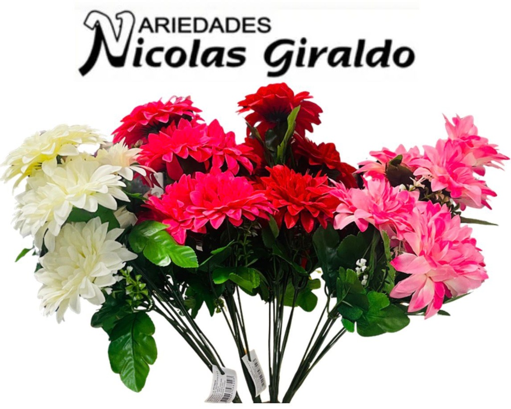 Flor ramo x9 tallos surtida 
