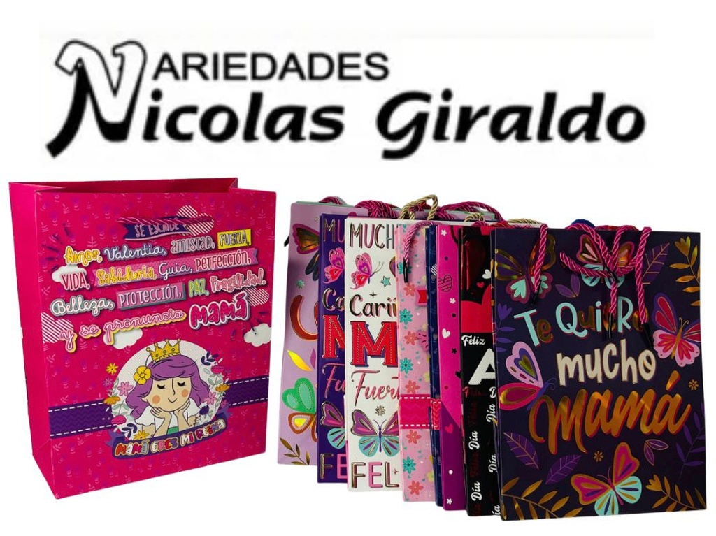 @Bolsa regalo importada pequeña  pqt x12 