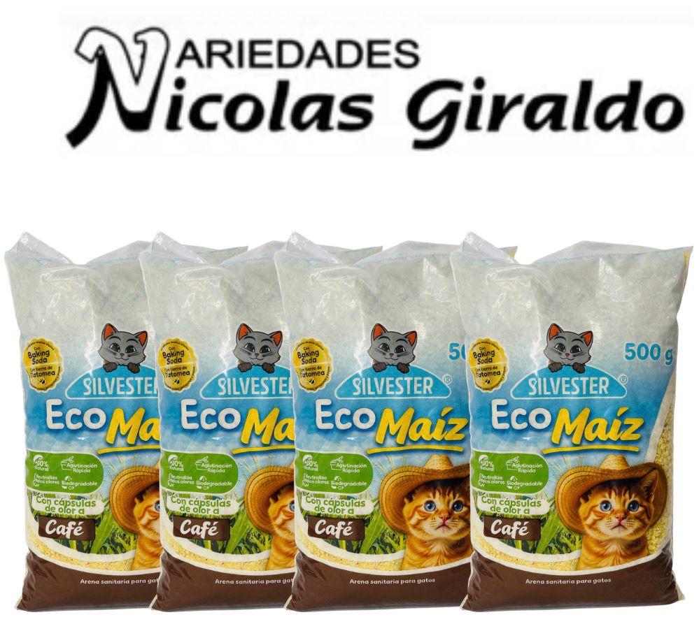 Arena silvester de maiz x500g PQT X10