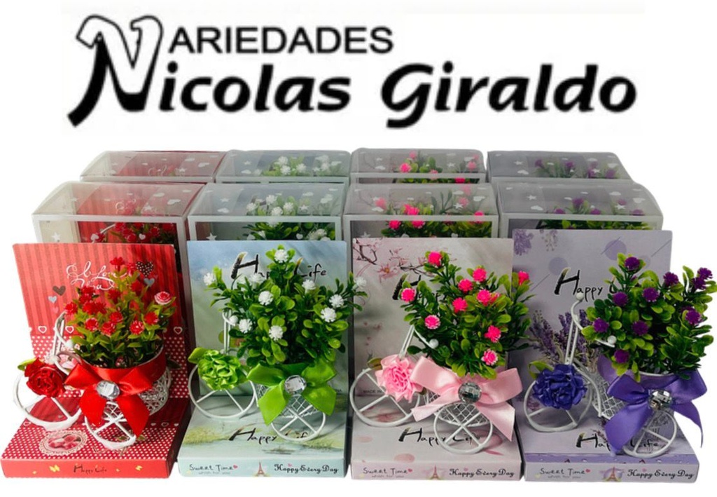 Detalle acetato bicicleta flor  CJA X12