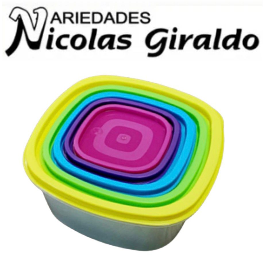 Coca plastica cuadrada x4