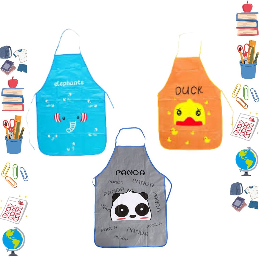 @Delantal plastico para niño economico