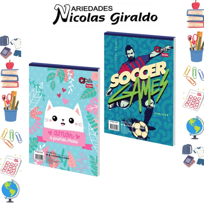 (145489) Block scribe carta rayas (145489)