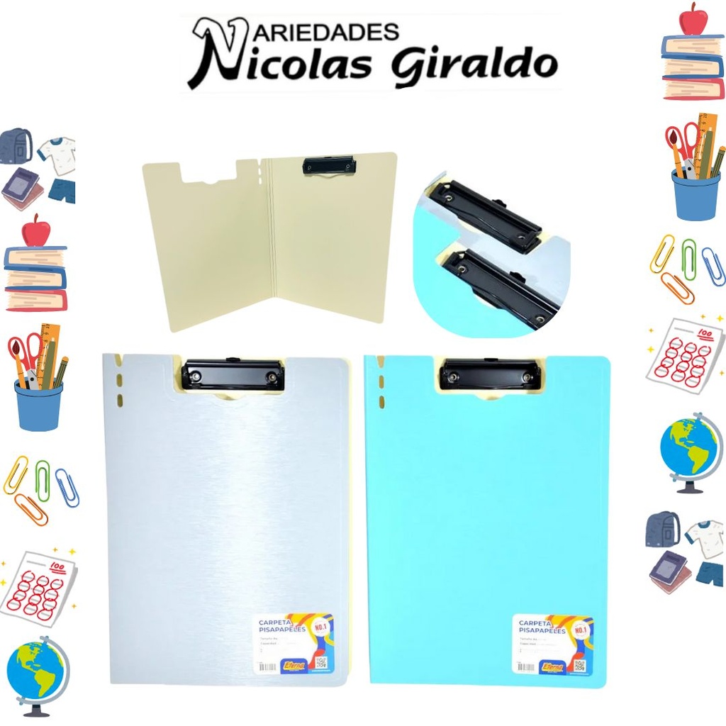 Carpeta eterna pisapapel planillero carta