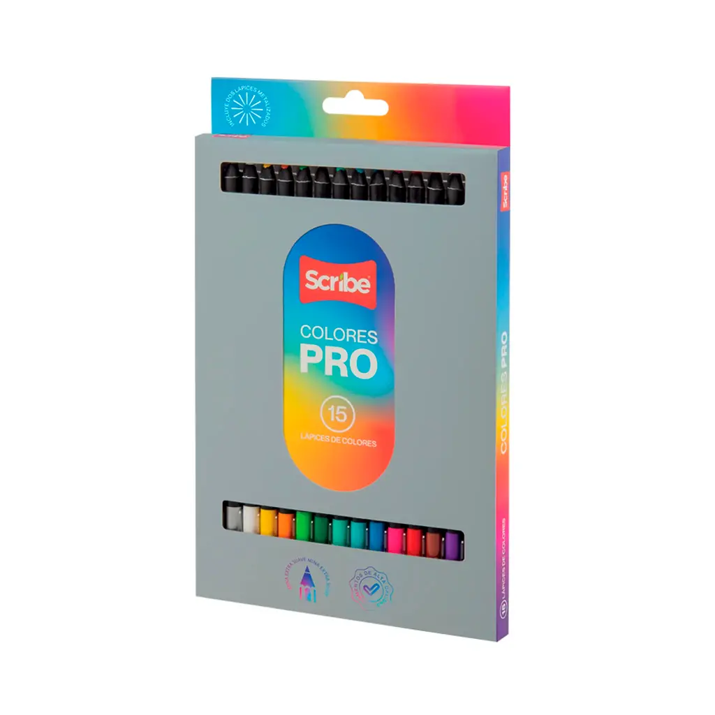 Color scribe PRO x15 piezas