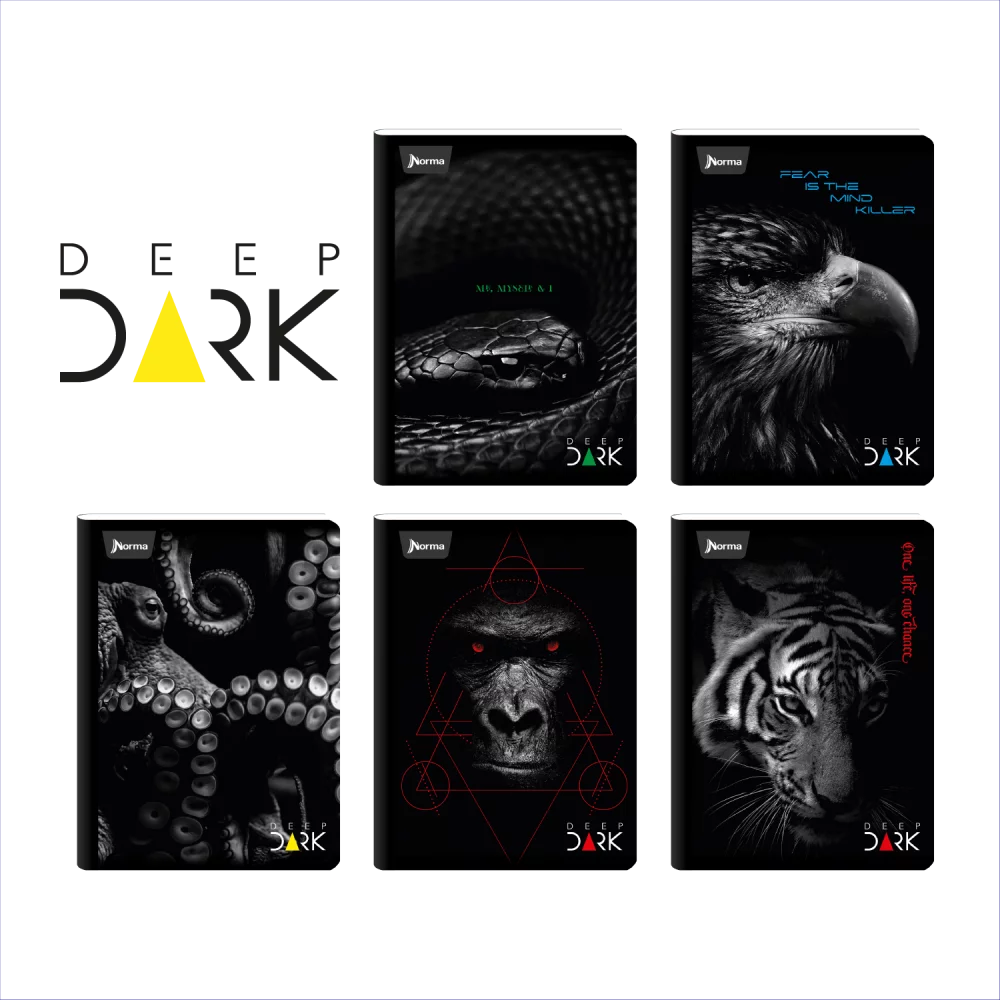 Cuad norma gama media dark 100H cuadro