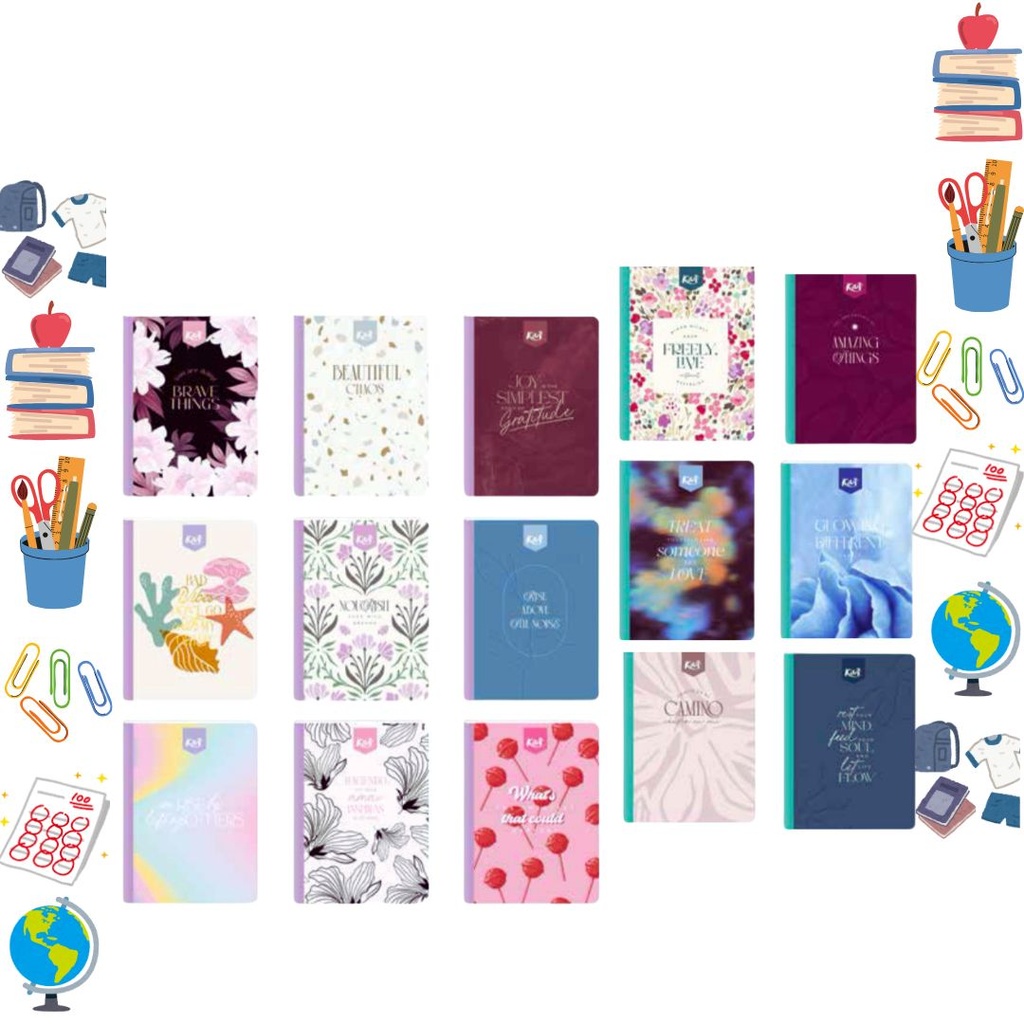 Cuaderno norma gama media Kiut 100H cuado