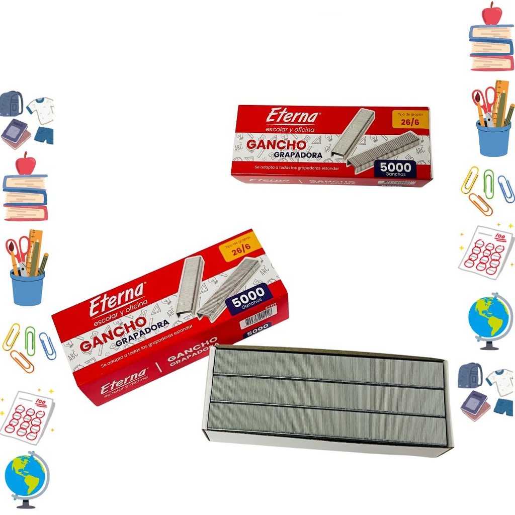 Grapa para cosedora eterna x5000
