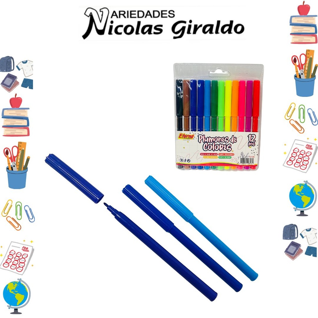 Marcador chino x12 eterna 