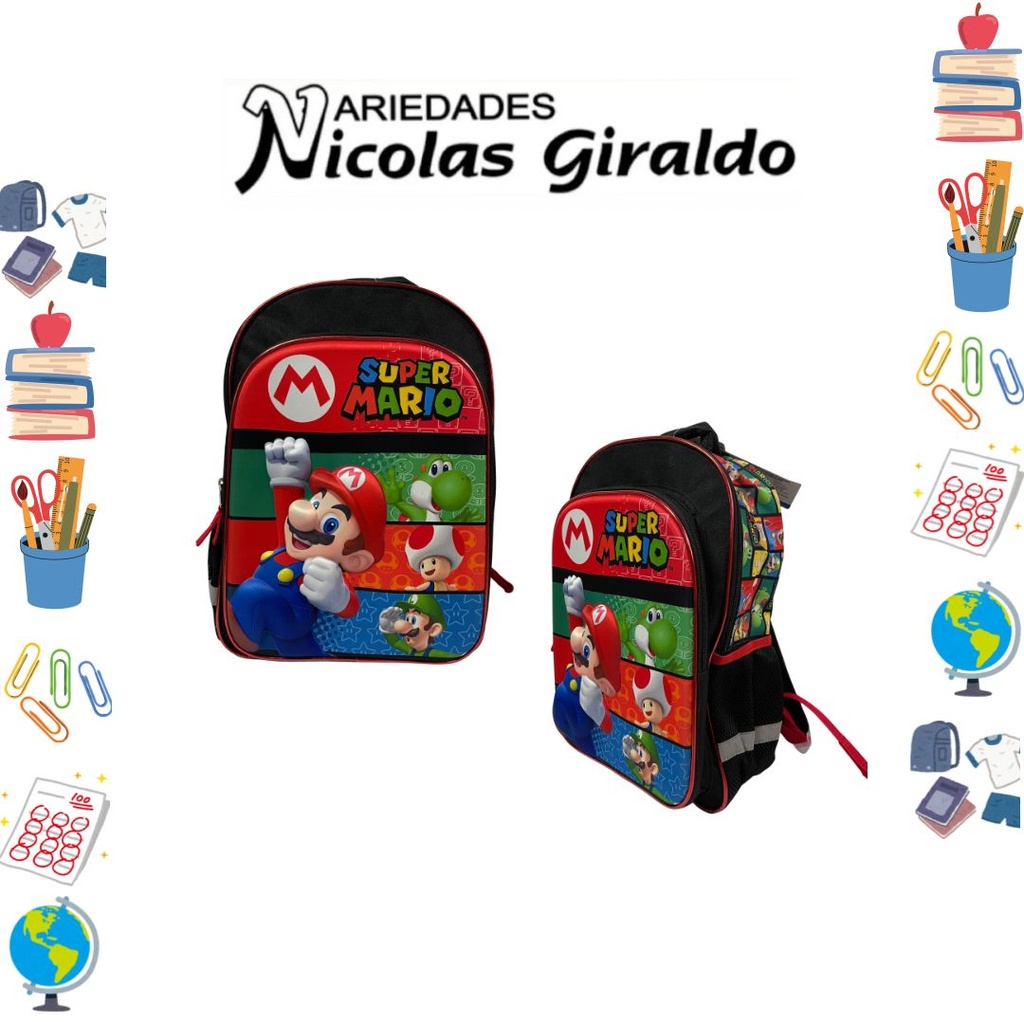 Morral prim. grande mario bros