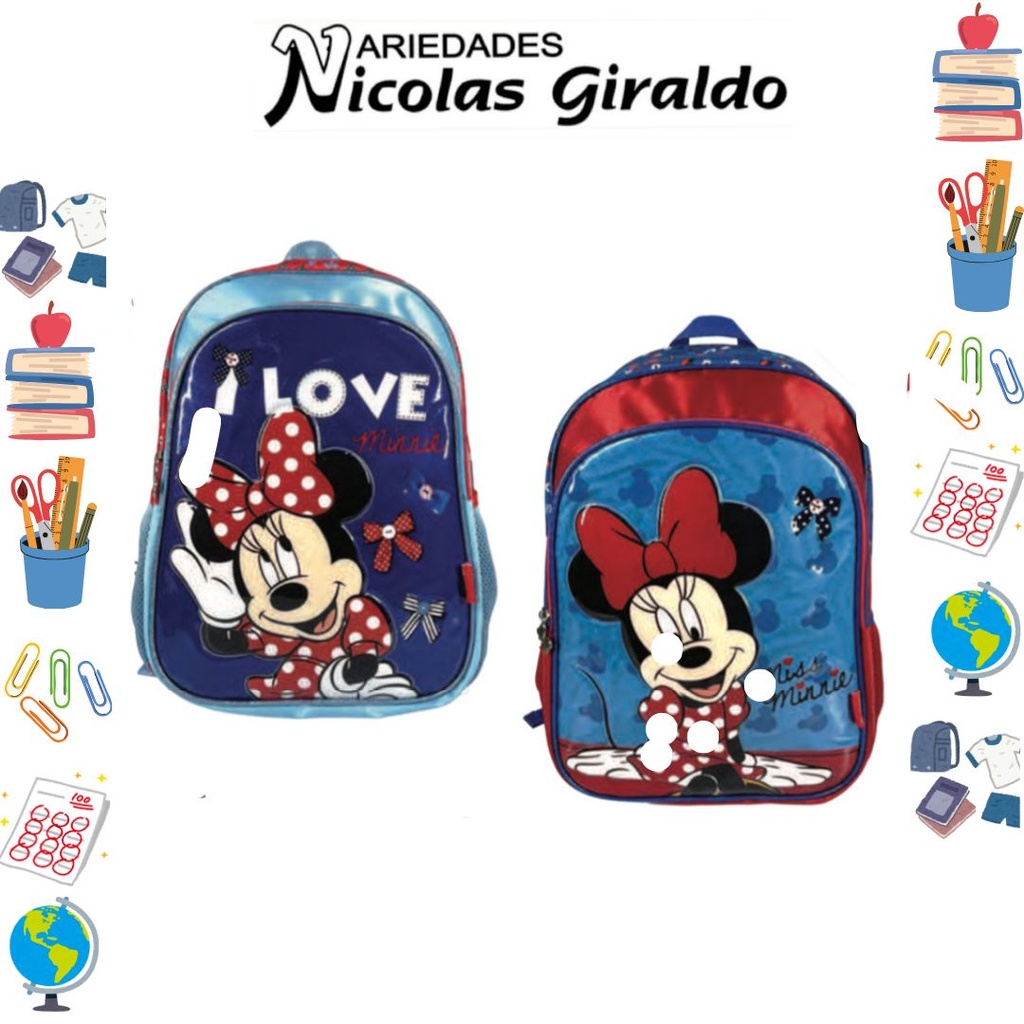 Morral primavera personaje grande minnie