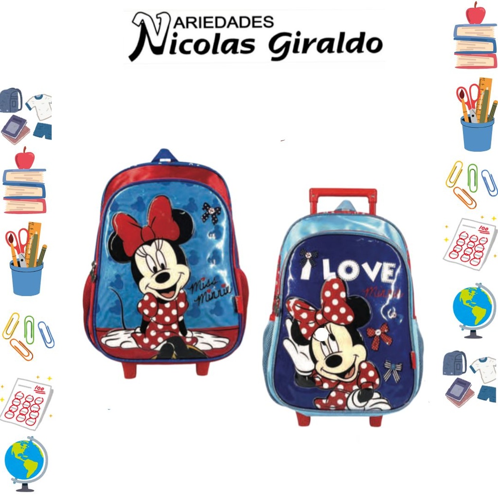 Morral prim. ruedas grande minie
