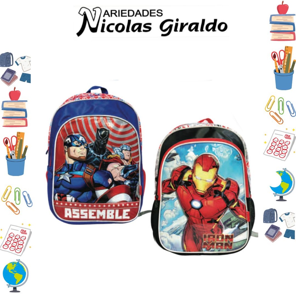 Morral primavera personaje grande avengers