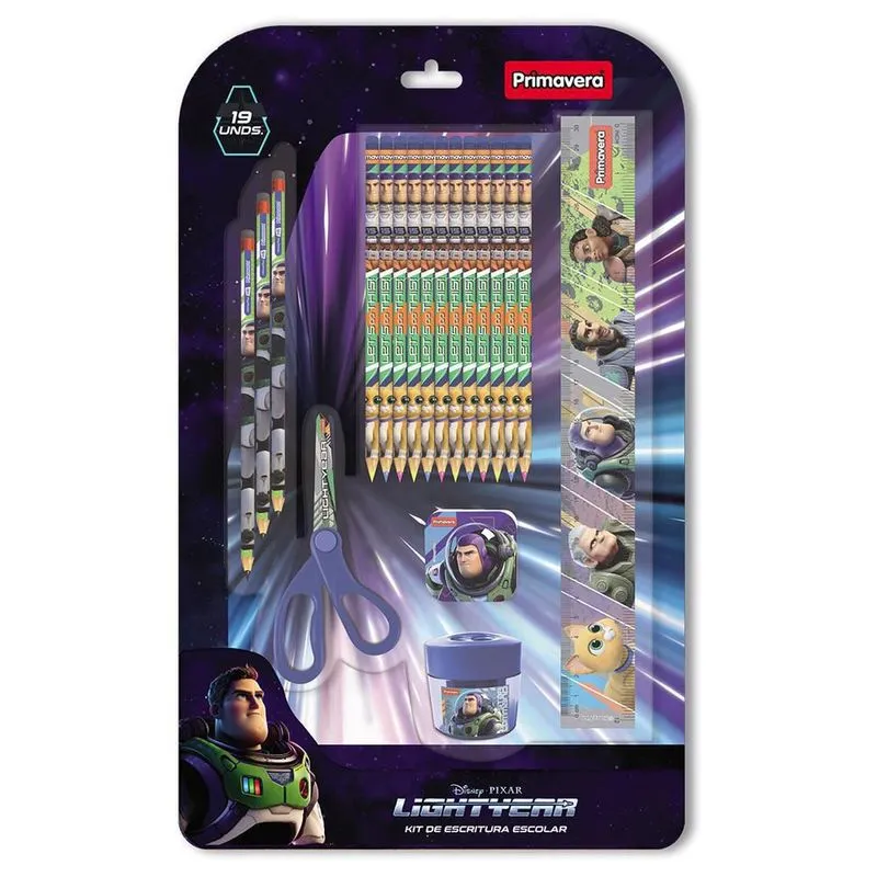 Set uso escolar primavera buzz light year