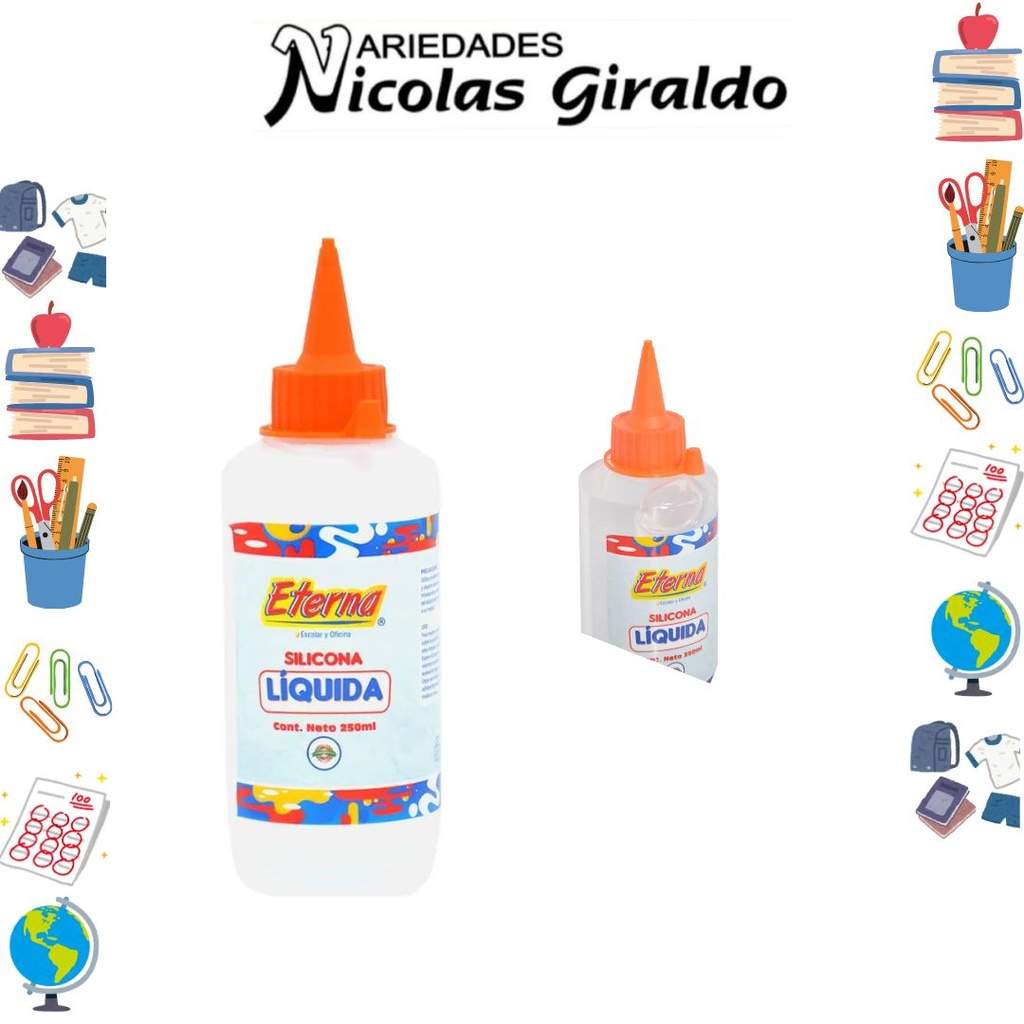 Silicona liquida x250ml eterna 