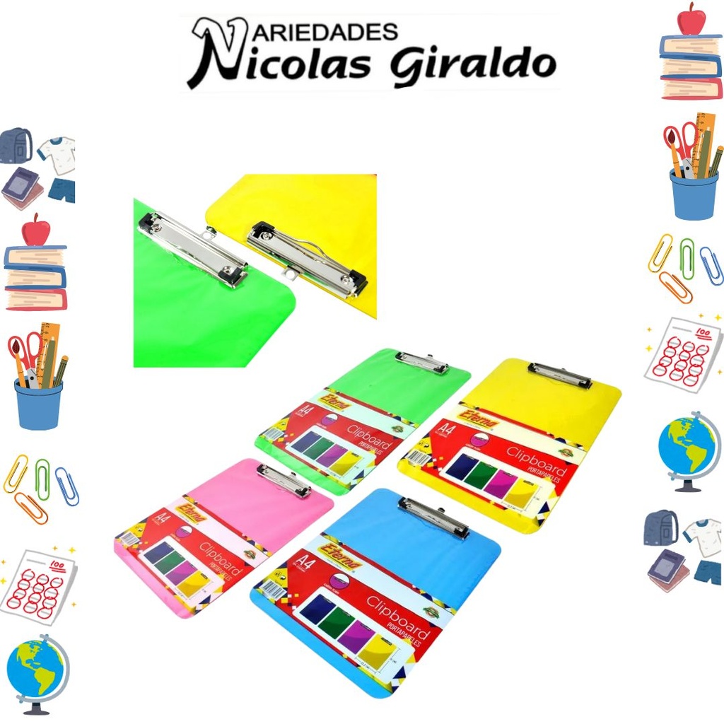 Tabla apoyo gancho plano