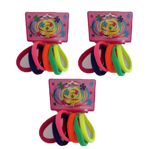 [ST029] @Chulo resorte licra x6 pequeño neon bolsa x12 