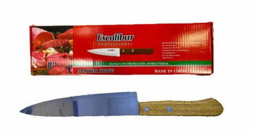 [YES-1079-8] @Cuchillo excalibur madera #8 CAJA X12 (UND $3.400)
