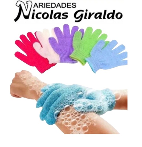 [PTF861] Guante exfoliante paquete x12 