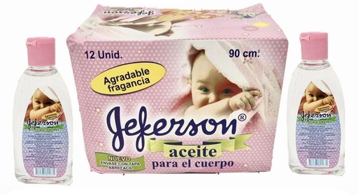 [ABB90] Aceite bebe x90ml jeferson caja x12 