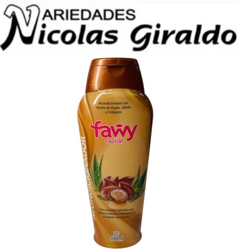 [PDC197] Acondicionador fawy argan x500 