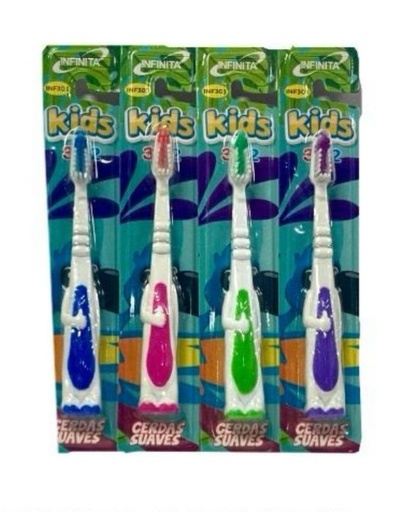 [INF303] Cepillo dental infinita infantil x12 unidades