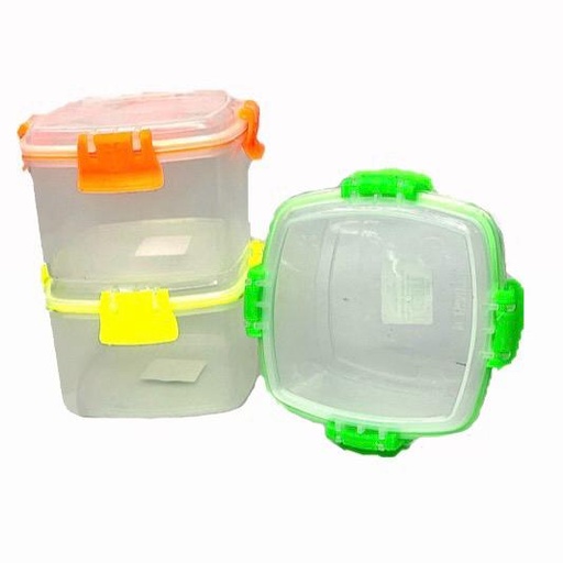 [0102201] Coca hermetica cuadrada pequeña manzana