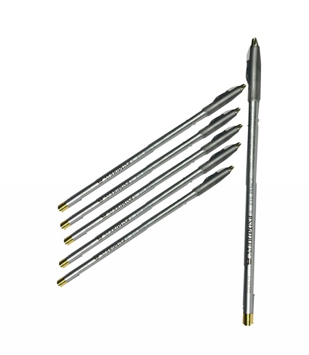 [341865] Lapiz ojos mariposa silver bolsa X12