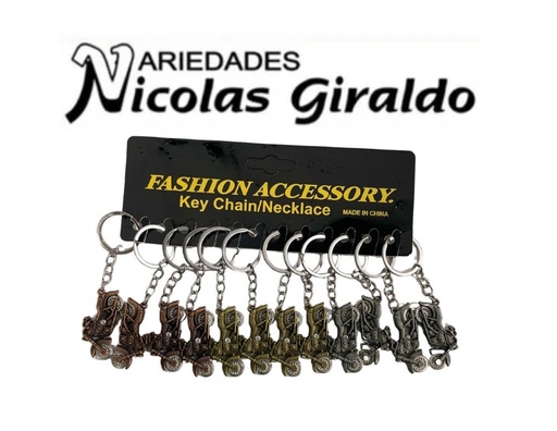 [PT27944] Llavero moto envejecida PQT X12