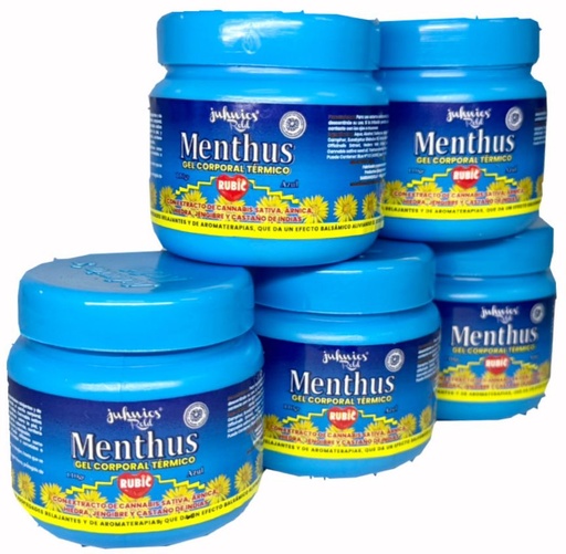 [M132] Menthus junhios mediano azul x110 